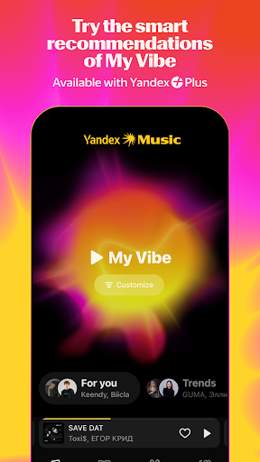 Yandex musiqa, kitoblar va podkastlar