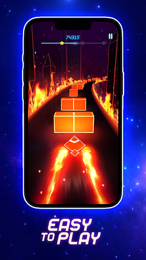 Beat Rush: Cyber Neon Rhythm;;Beat Rush-ga xush kelibsiz, so'nggi Cyber Music Game